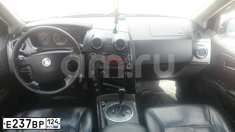 Фото автомобиля SSANGYONG ACTYON, 2008 — госномер Е564ТХ124. Цвет: ЧЕРНЫЙ