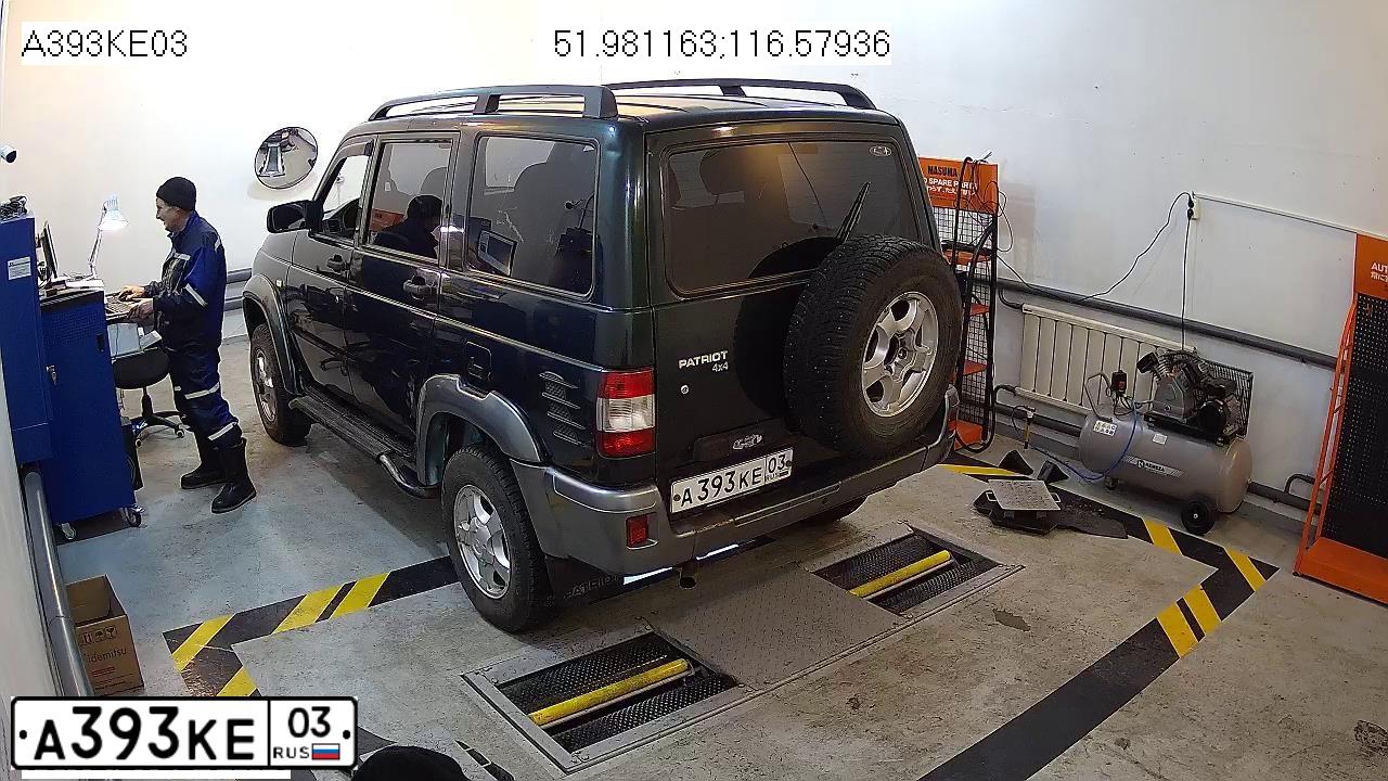 Фото автомобиля UAZ 3163 PATRIOT, 2006 — госномер Н058КЕ75. Цвет: АМУЛЕТ МЕТАЛЛИК
