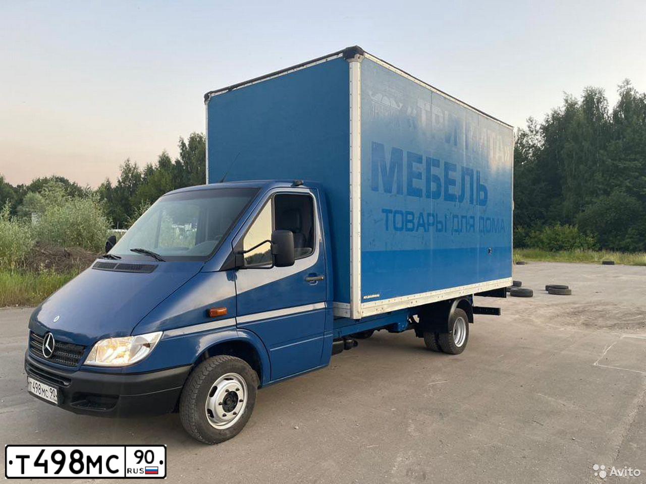 Фото автомобиля MERCEDES SPRINTER, 2005 — госномер С226ТН33. Цвет: синий