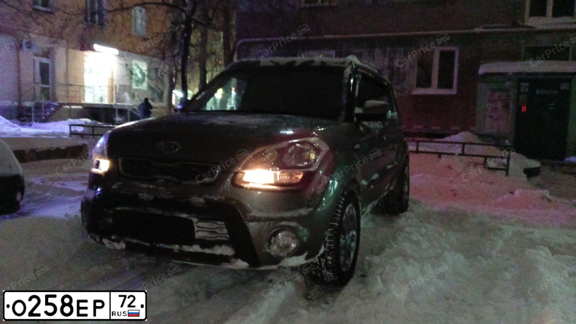 Фото автомобиля KIA SOUL, 2012 — госномер Е545ЕМ774