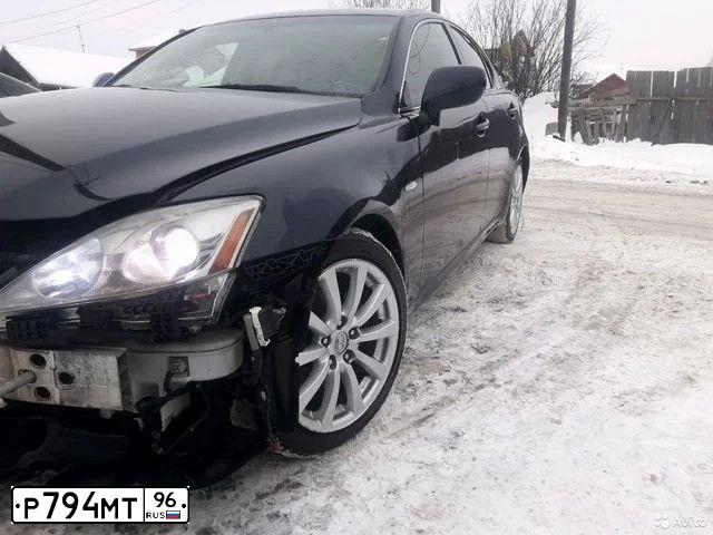 Фото автомобиля LEXUS IS, 2007 — госномер С308СУ196. Цвет: ТЕМНО-ГОЛУБОЙ