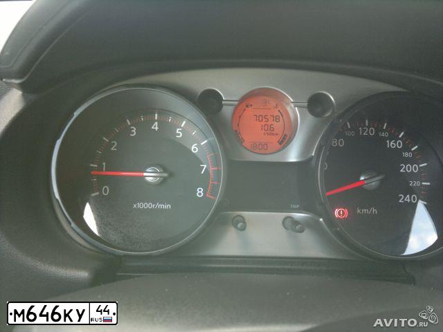 Фото автомобиля NISSAN QASHQAI, 2008 — госномер М646КУ44. Цвет: СЕРЫЙ