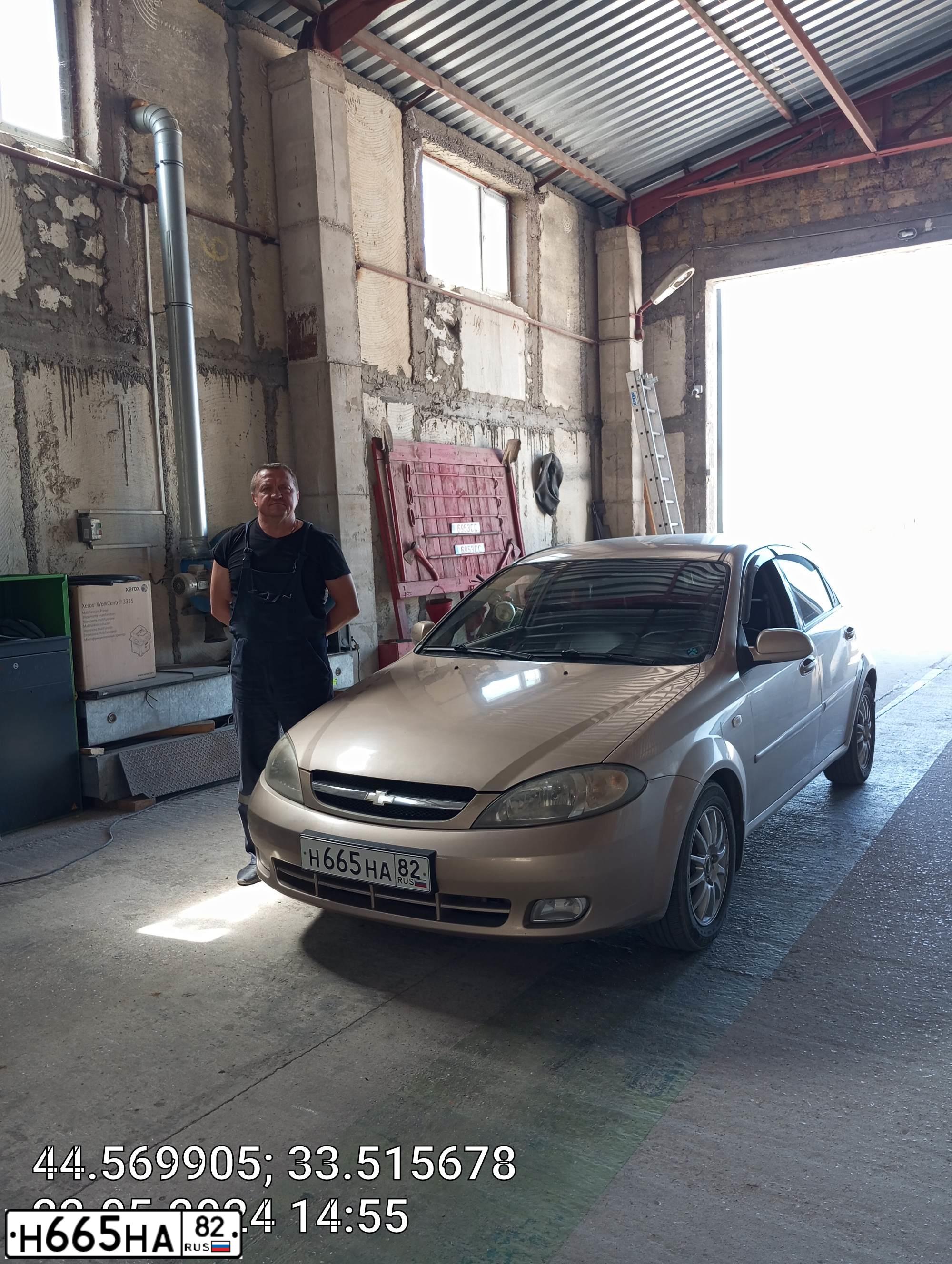 Фото автомобиля CHEVROLET LACETTI, 2007 — госномер В539ЕН92