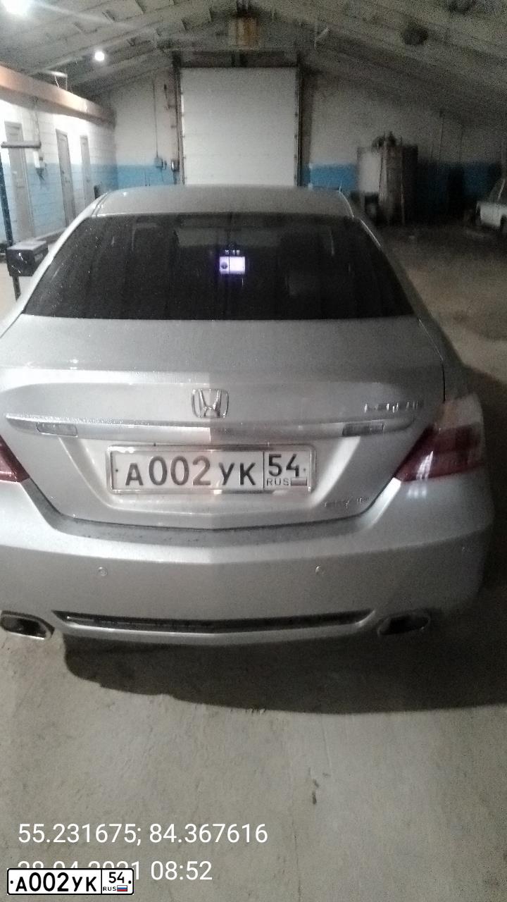 Фото автомобиля HONDA LEGEND, 2008 — госномер Т042МС193. Цвет: СЕРЕБРИСТЫЙ