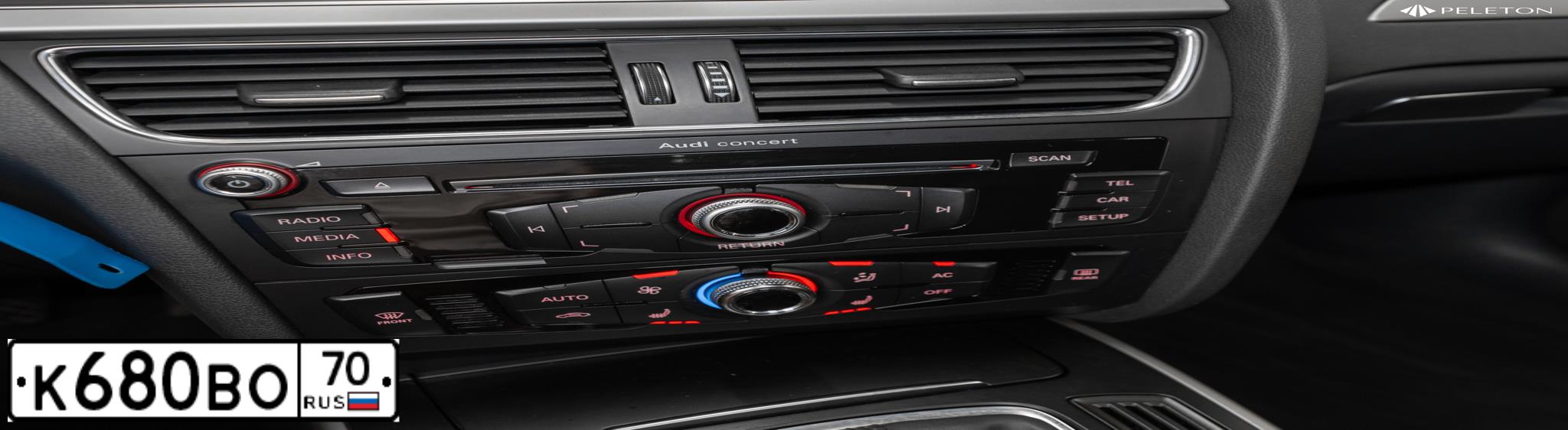 Фото автомобиля AUDI A4, 2012 — госномер Е724УТ154. Цвет: ЧЕРНЫЙ