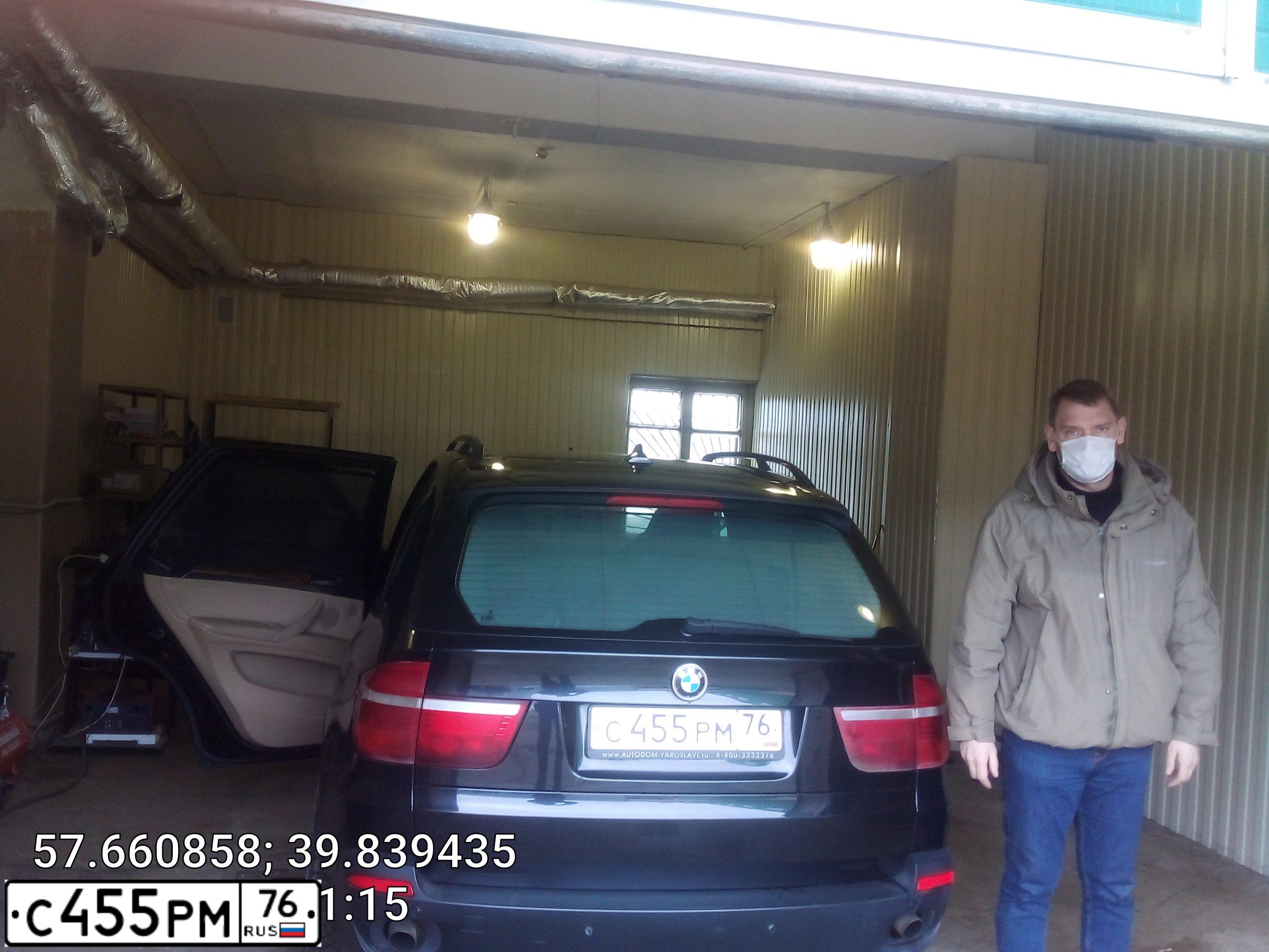 Фото автомобиля BMW X5, 2007 — госномер С455РМ76