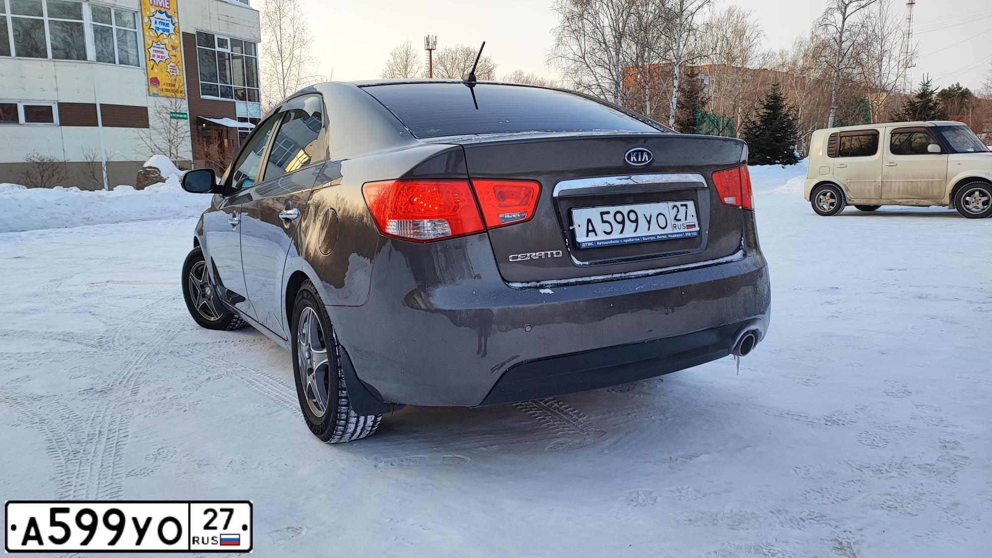 Фото автомобиля KIA CERATO, 2011 — госномер О641НА27