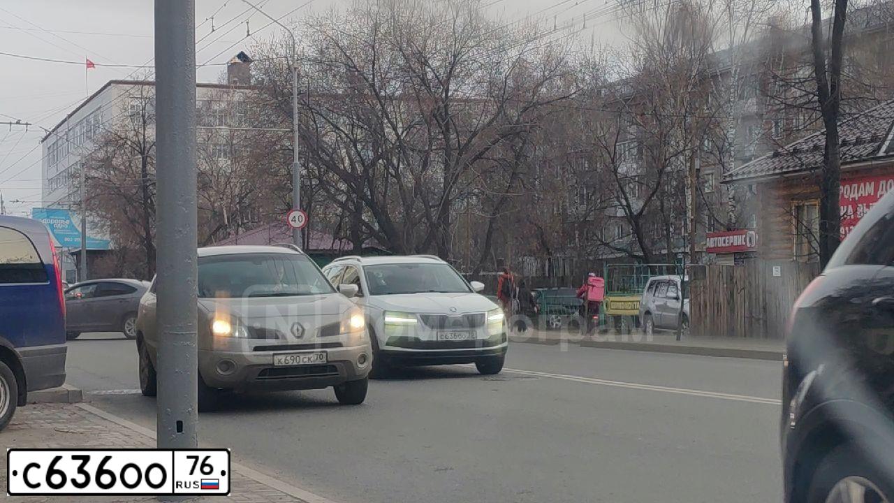 Фото автомобиля HONDA PILOT, 2017 — госномер С636ОО76. Цвет: ЧЕРНЫЙ