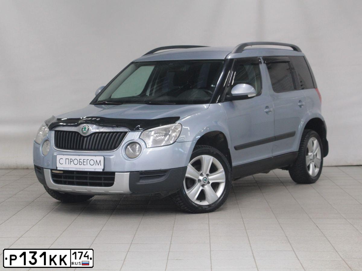 Фото автомобиля SKODA YETI, 2010 — госномер К259ЕА774. Цвет: СЕРО-ГОЛУБОЙ