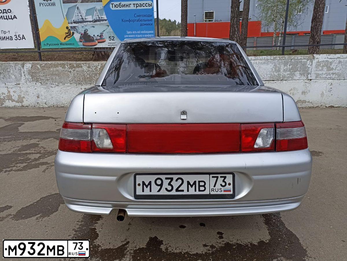Фото автомобиля BOGDAN 2110/2111, 2011 — госномер М932МВ73. Цвет: Серебристый