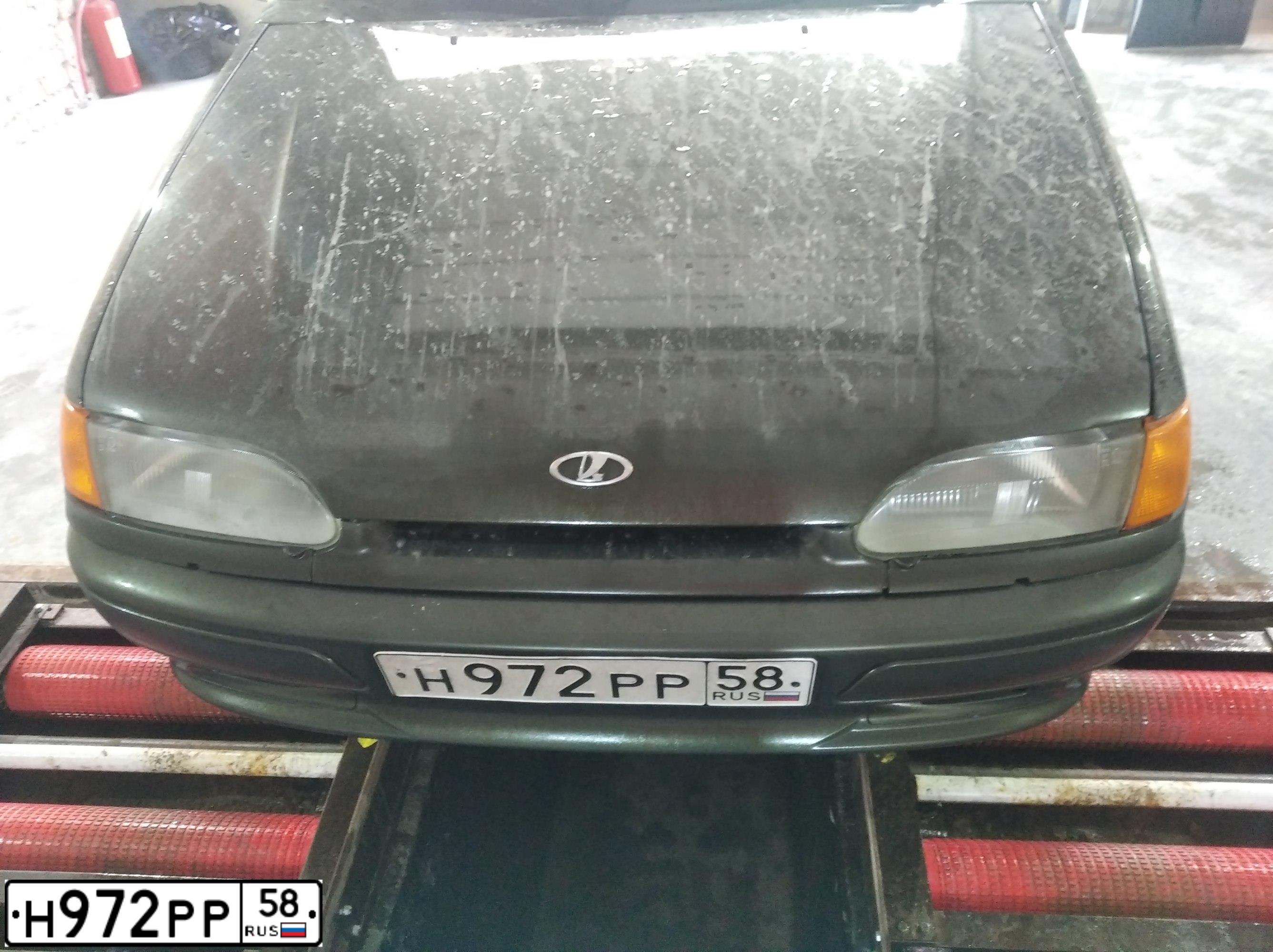 Фото автомобиля LADA 2115 SAMARA, 2006 — госномер Н972РР58. Цвет: ЗОЛОТИСТЫЙ ТЕМНО-ЗЕЛЕНЫЙ