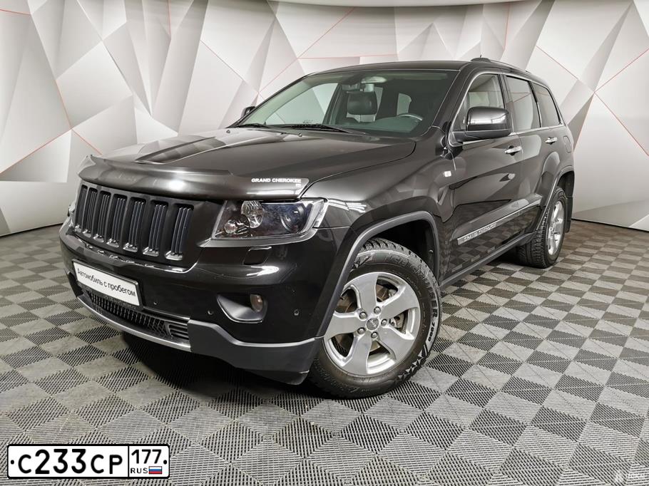 Фото автомобиля JEEP GRAND CHEROKEE, 2012 — госномер С233СР177. Цвет: ЧЕРНЫЙ