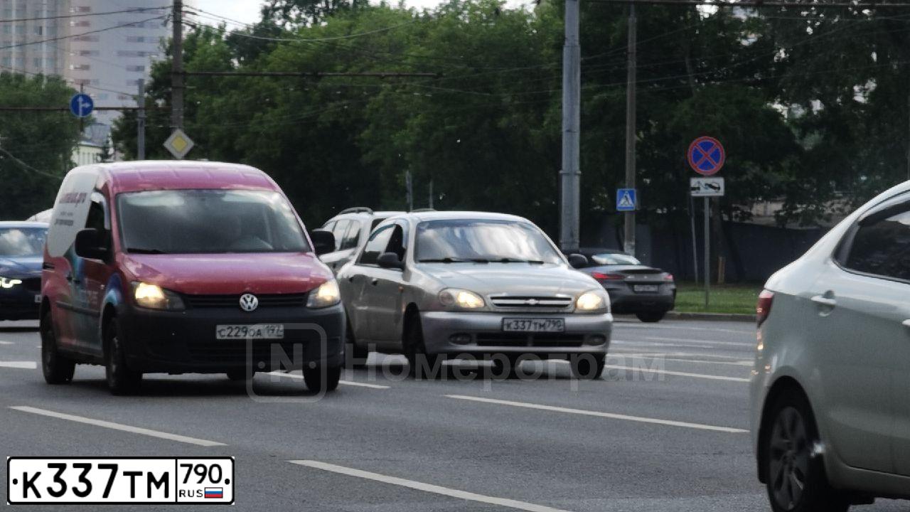 Фото автомобиля ZAZ LANOS, 2008 — госномер К337ТМ790. Цвет: Серебристый