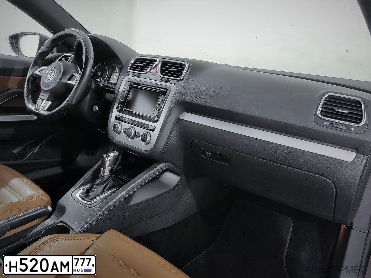Фото автомобиля VOLKSWAGEN SCIROCCO, 2012 — госномер С914АТ550. Цвет: Коричневый