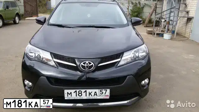 Фото автомобиля TOYOTA RAV4, 2014 — госномер М181КА57. Цвет: ЧЕРНЫЙ