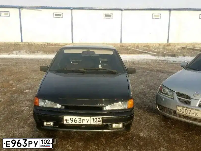 Фото автомобиля LADA 2114 SAMARA, 2008 — госномер Е963РУ102. Цвет: ГРАФИТОВЫЙ МЕТАЛЛИК