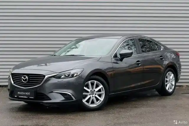 Фото автомобиля MAZDA 6, 2017. Цвет: ТЕМНО-СЕРЫЙ