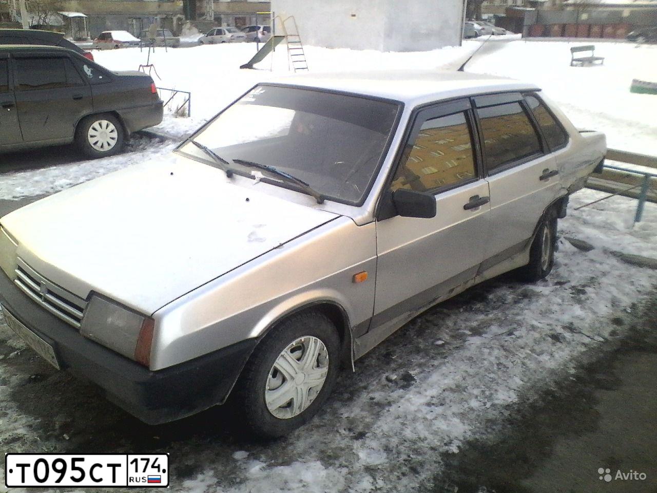 Фото автомобиля LADA 2109 SAMARA, 1999 — госномер Н124КЕ174. Цвет: Серебристый