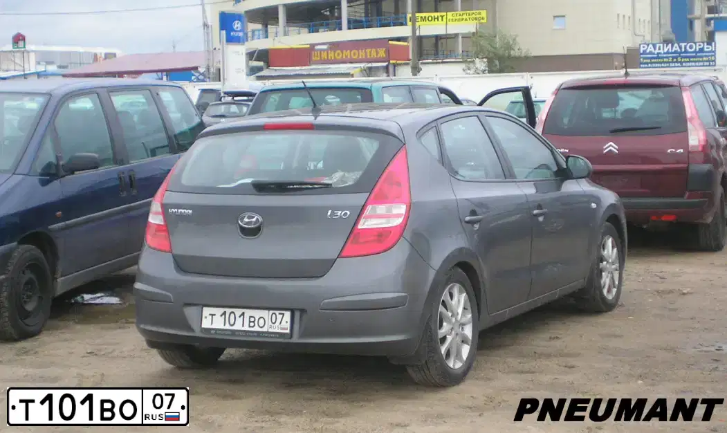 Фото автомобиля HYUNDAI I30 GLS, 2009 — госномер Х781КК07