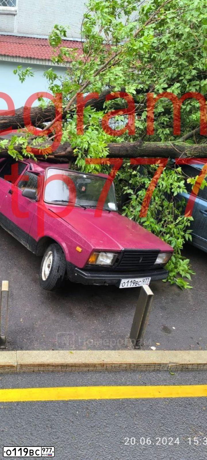 Фото автомобиля LADA 2107, 2003 — госномер О119ВС977. Цвет: ТЕМНО-БОРДОВЫЙ