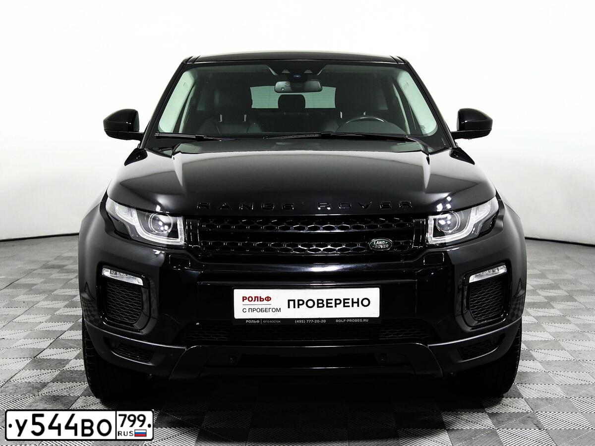 Фото автомобиля LAND ROVER RANGE ROVER EVOQUE, 2017 — госномер Х238КО977. Цвет: ЧЕРНЫЙ