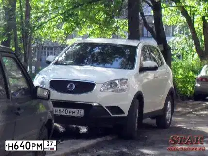 Фото автомобиля SSANGYONG ACTYON, 2011 — госномер Н999РМ790. Цвет: БЕЛЫЙ