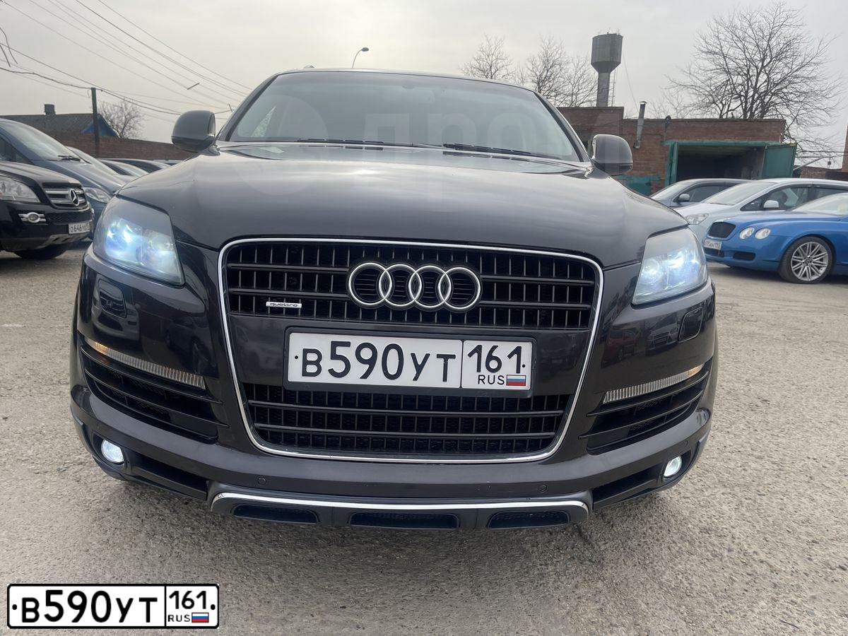 Фото автомобиля AUDI Q7, 2008 — госномер Т650РМ193. Цвет: ЧЕРНО-СЕРЫЙ