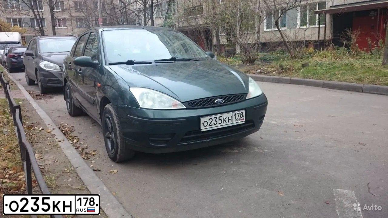 Фото автомобиля FORD FOCUS, 2004 — госномер К030ВЕ57