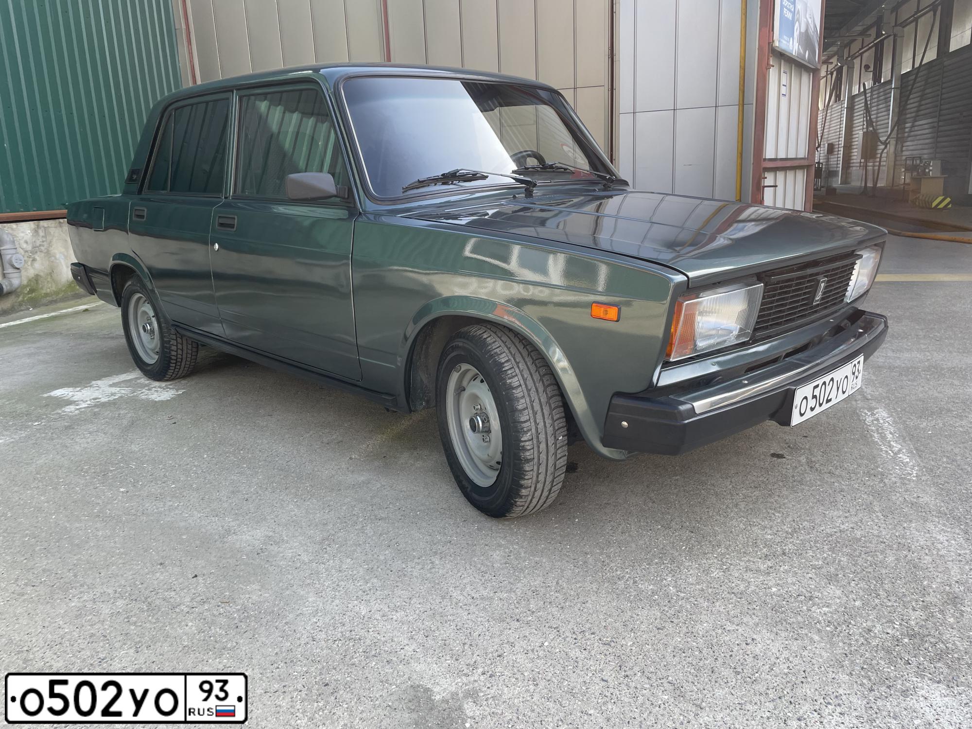 Фото автомобиля LADA 2105, 2011 — госномер Т369ТР193. Цвет: СЕРО ЗЕЛЕНЫЙ