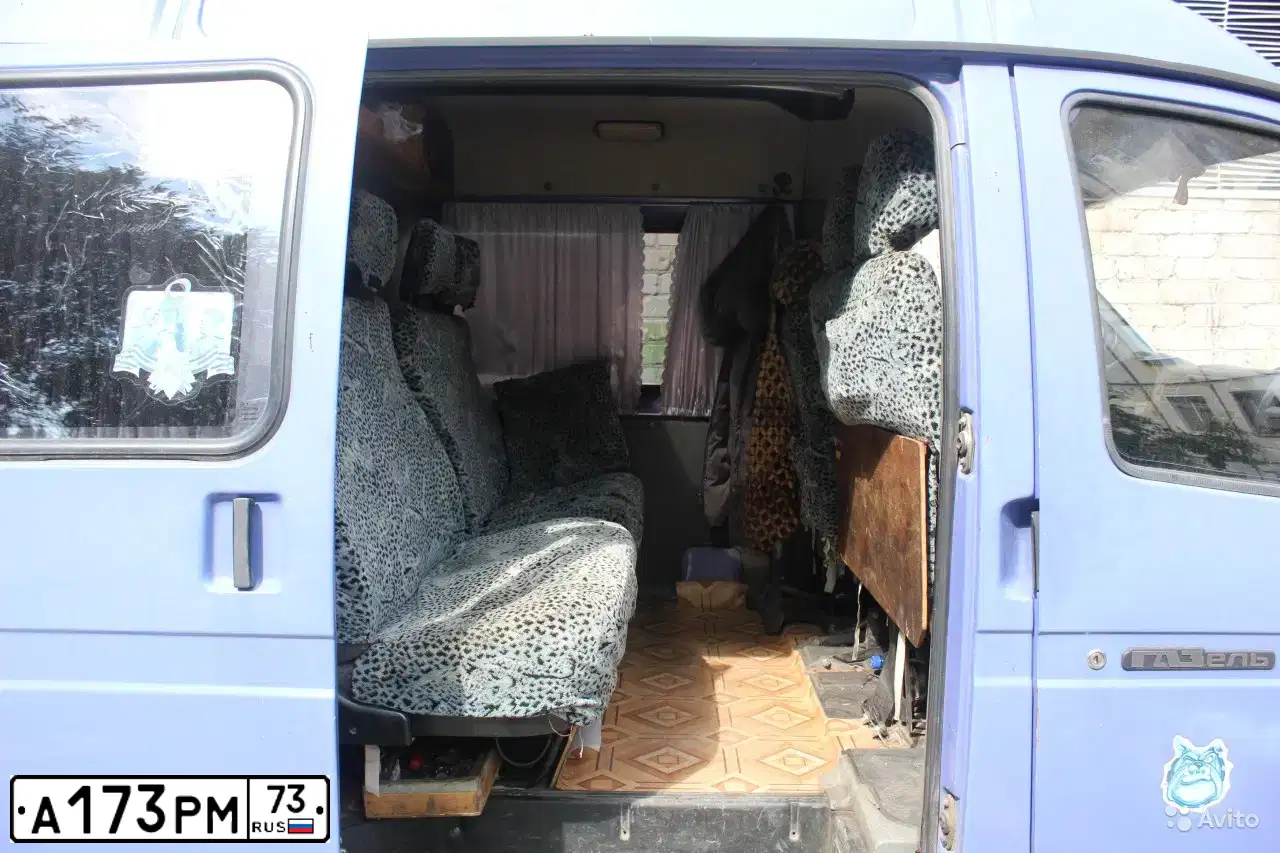 Фото автомобиля GAZ 2705 EL, 2004 — госномер А173РМ73. Цвет: ЮНИОР