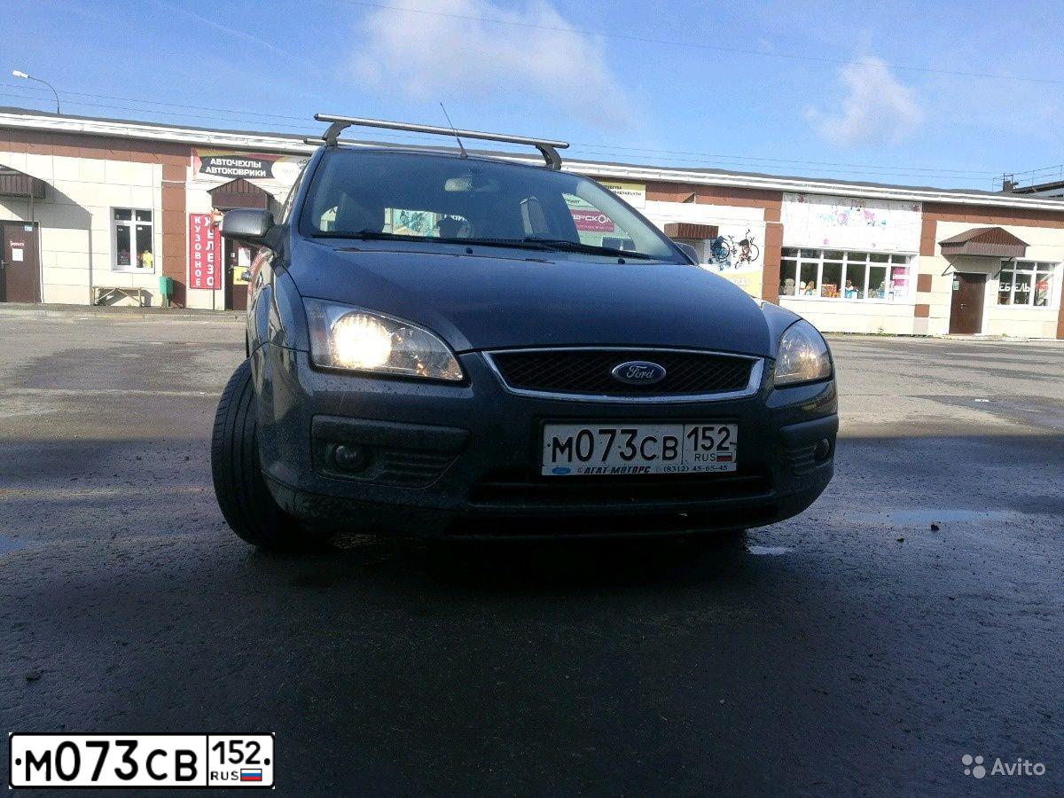 Фото автомобиля FORD FOCUS, 2006 — госномер М073СВ152. Цвет: ТЕМНО-СЕРЫЙ