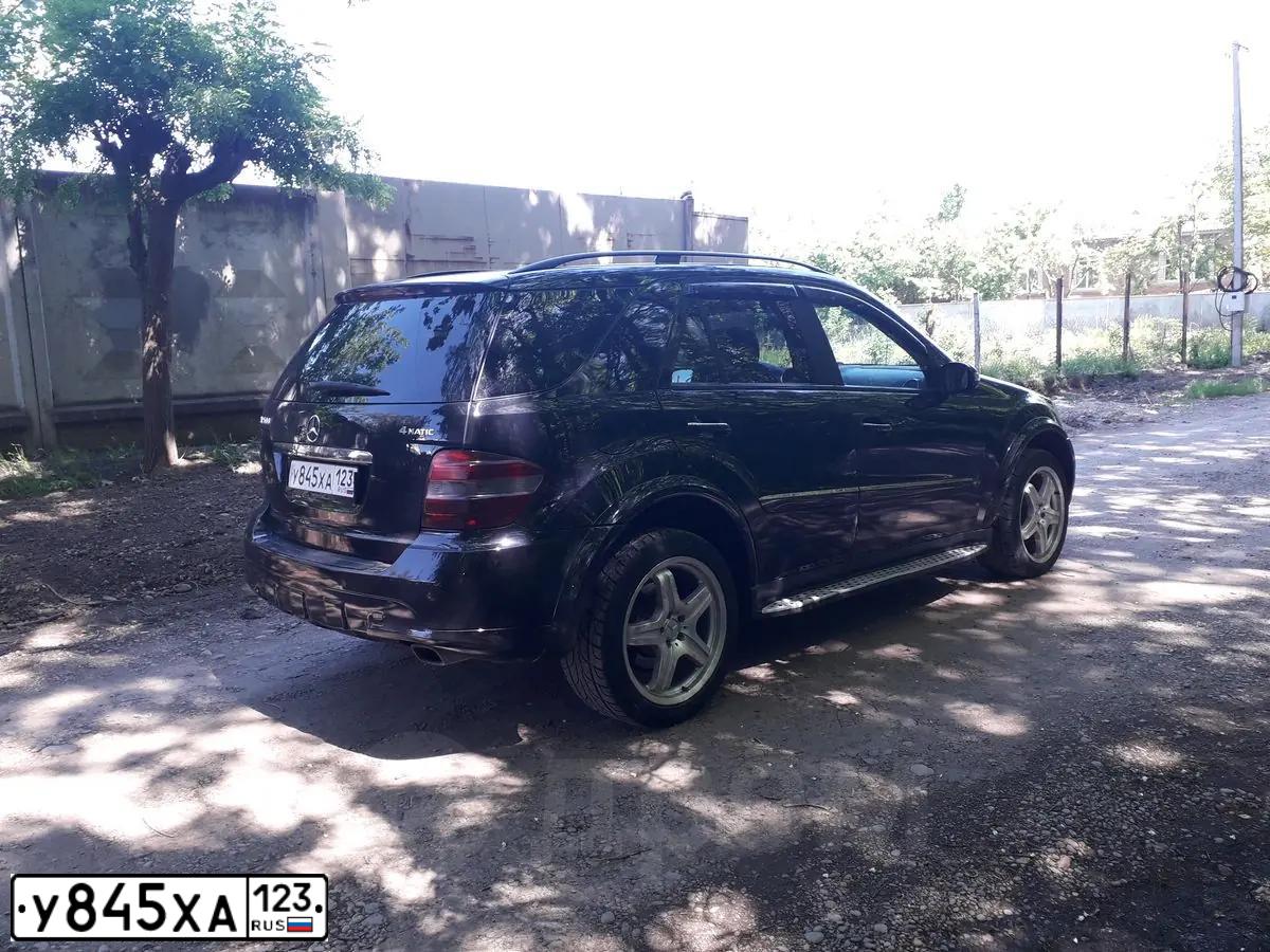 Фото автомобиля MERCEDES M-KLASSE, 2008 — госномер М178СВ790. Цвет: ЧЕРНЫЙ