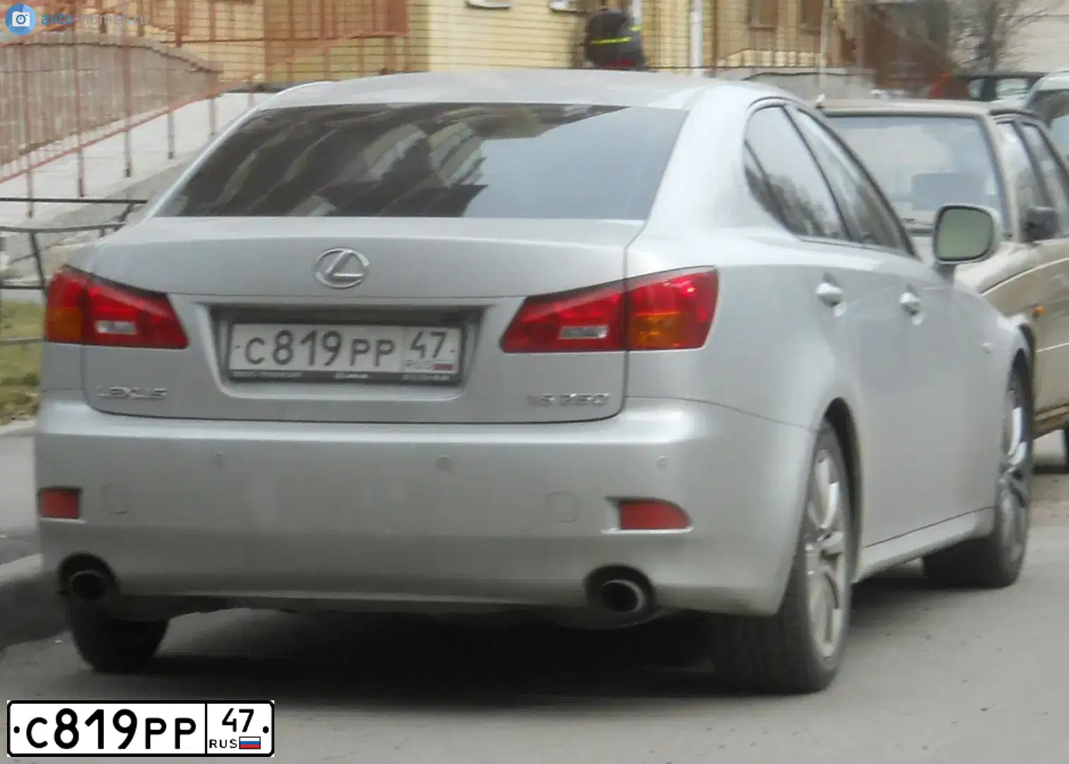 Фото автомобиля LEXUS IS250, 2007 — госномер Н202СХ159