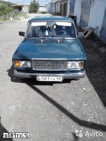 Фото автомобиля LADA 2107, 2004 — госномер Х820МВ37. Цвет: СИНЕ-ЗЕЛЕНЫЙ