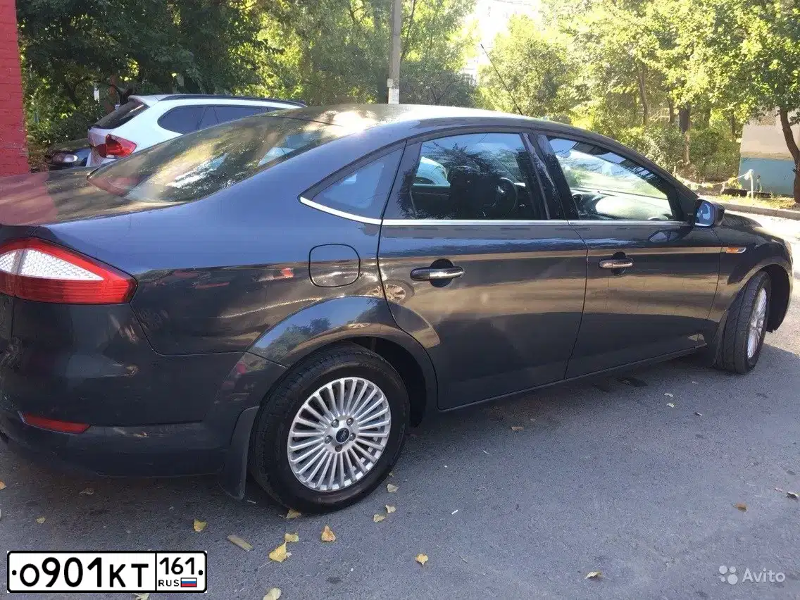 Фото автомобиля FORD MONDEO, 2010 — госномер О901КТ161. Цвет: ТЕМНО-СЕРЫЙ