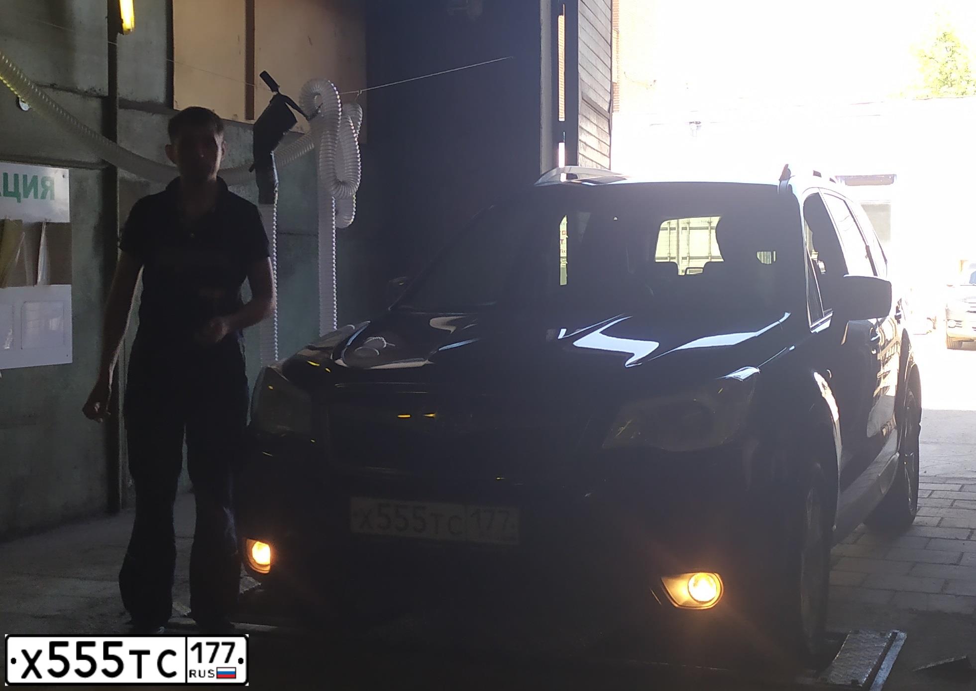 Фото автомобиля SUBARU FORESTER, 2007 — госномер Е752ОА82. Цвет: ЗЕЛЕНЫЙ