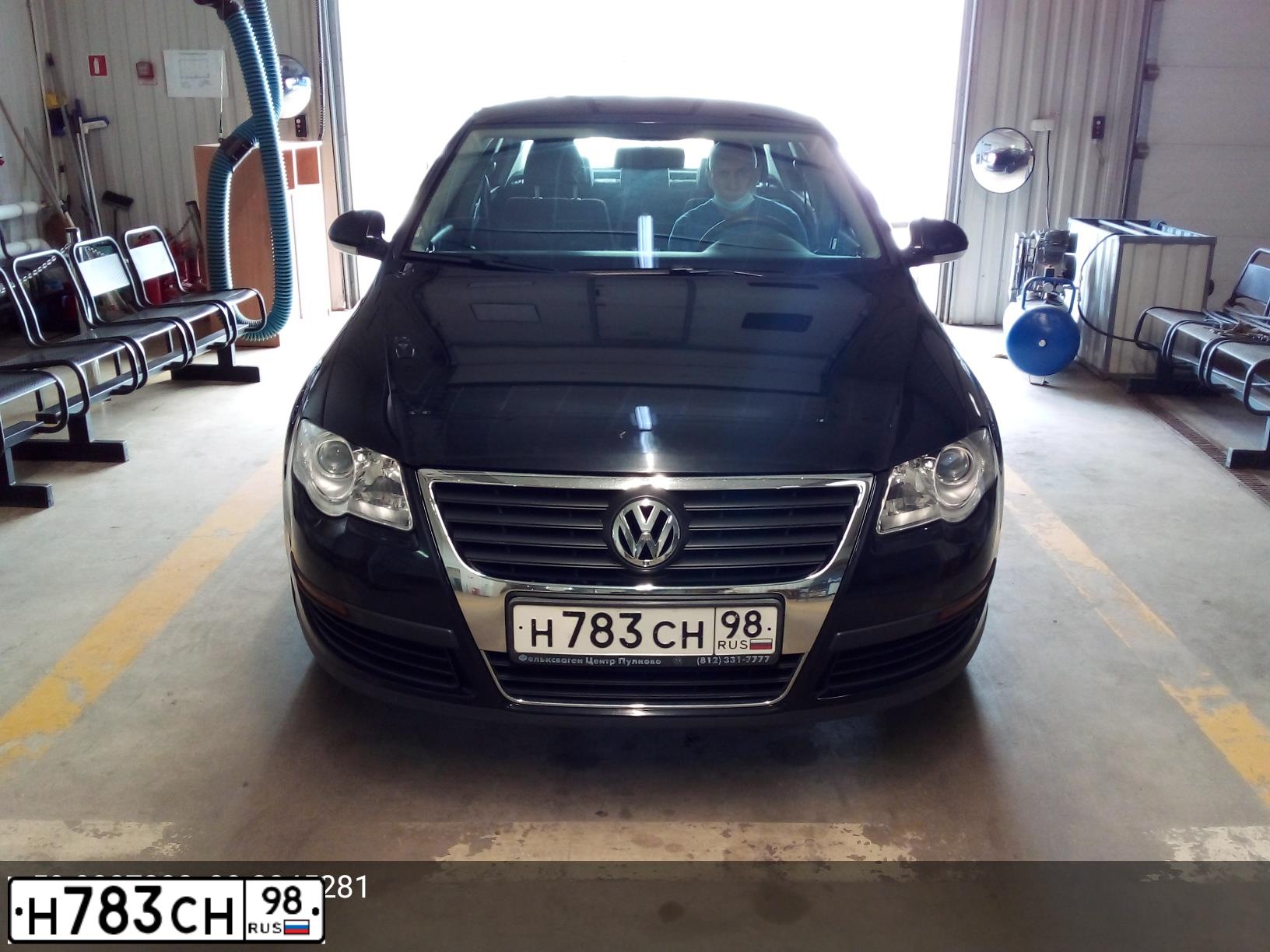 Фото автомобиля ФОЛЬКСВАГЕН PASSAT, 2007 — госномер М187ОУ21. Цвет: ЧЕРНЫЙ