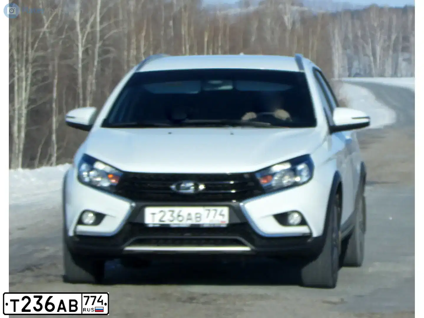 Фото автомобиля LADA VESTA, 2020. Цвет: Белый