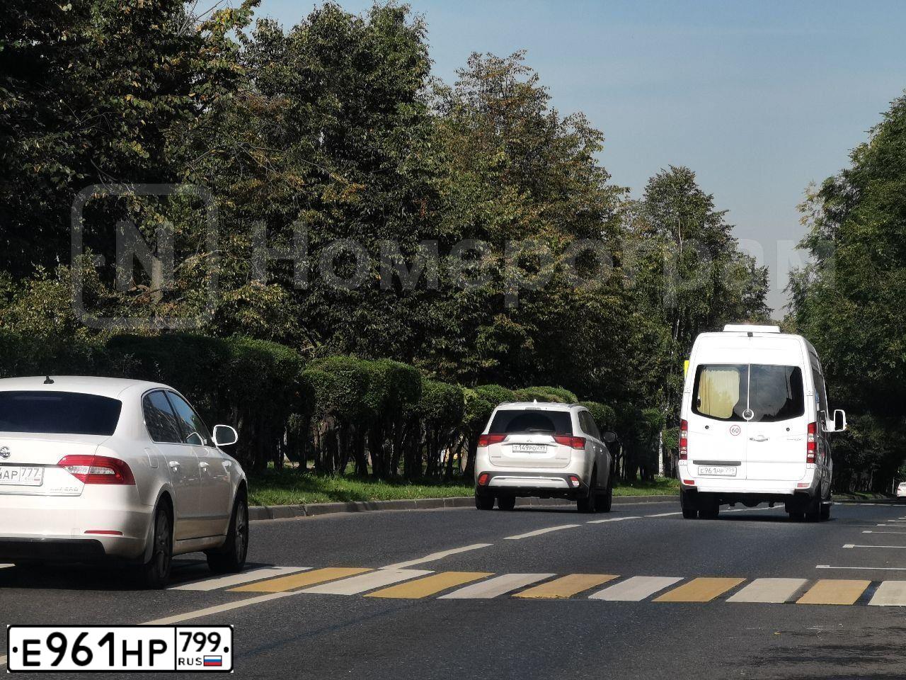 Фото автомобиля MERCEDES-BENZ SPRINTER, 2008 — госномер С052ЕЕ799. Цвет: Белый