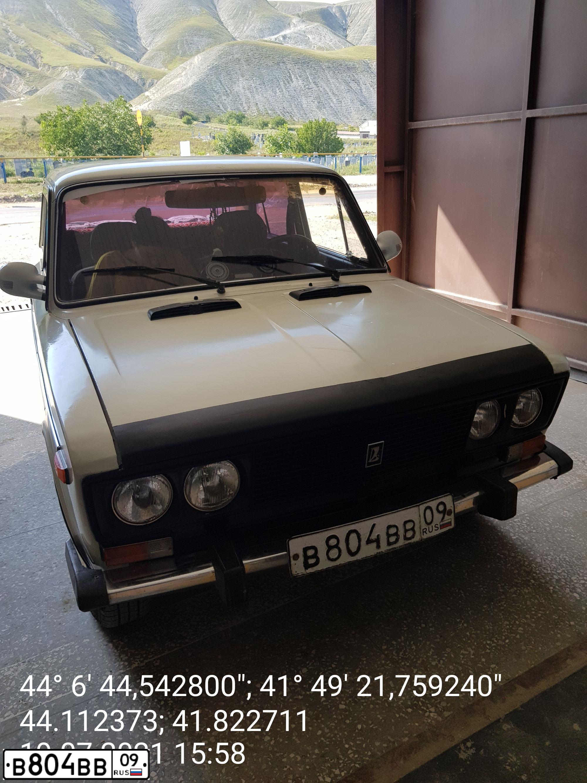 Фото автомобиля ВАЗ 2106, 1997 — госномер В804ВВ09
