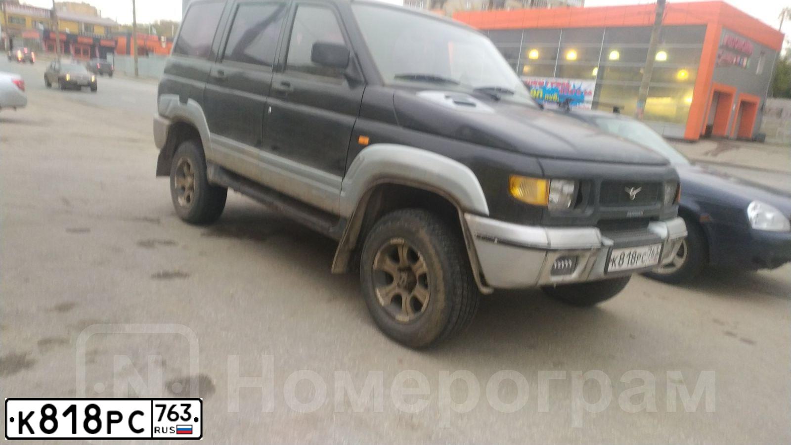 Фото автомобиля UAZ 3162 SIMBIR, 2001 — госномер К818РС763. Цвет: АВАНТЮРИН