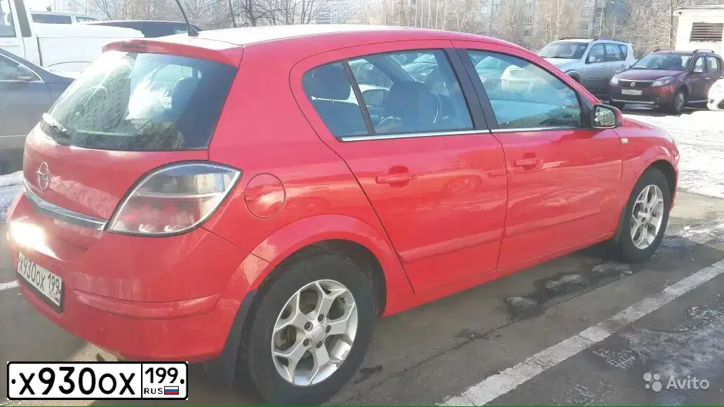 Фото автомобиля OPEL ASTRA, 2008 — госномер К166АМ180