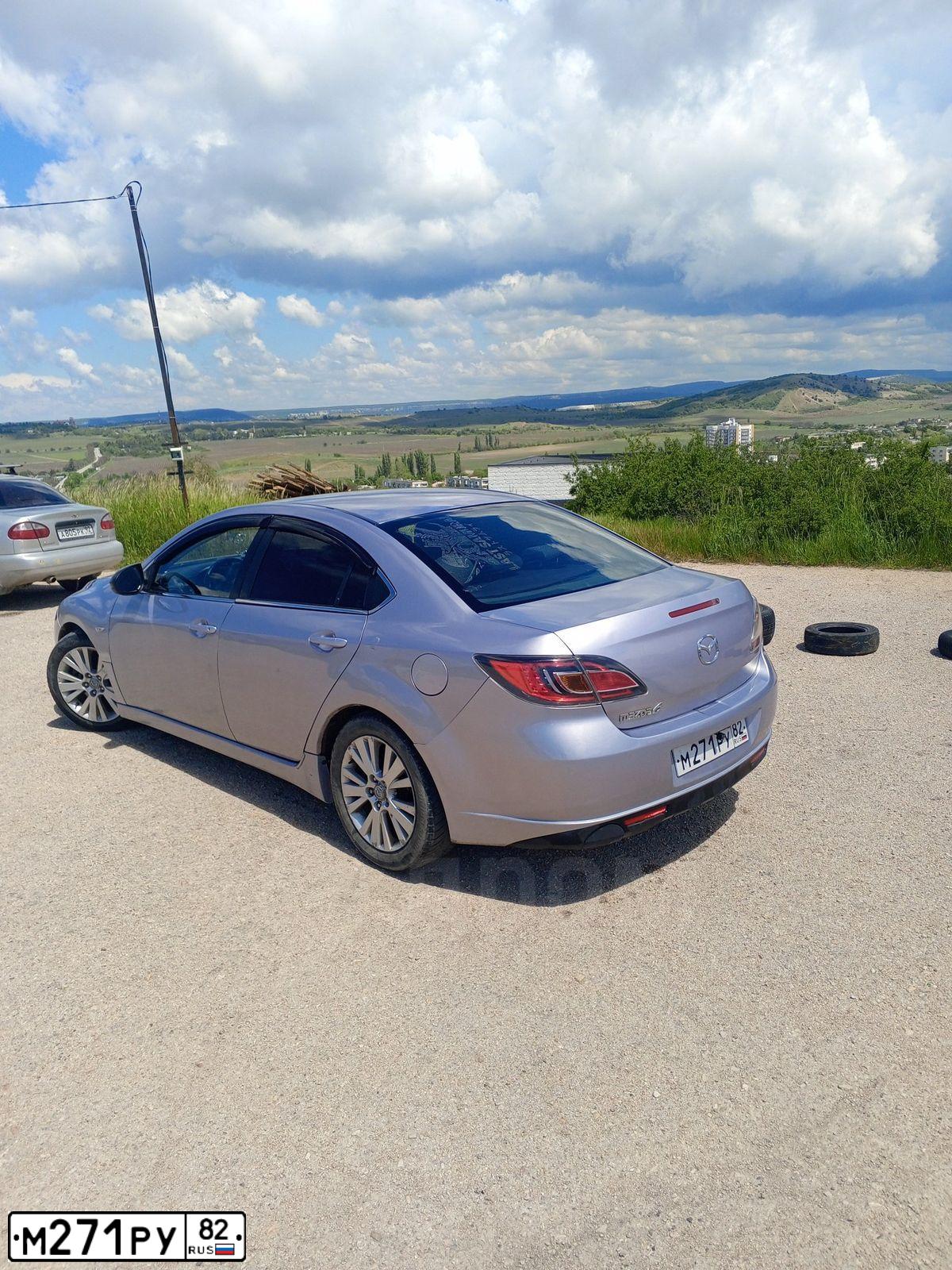 Фото автомобиля MAZDA 6, 2007 — госномер М271РУ82. Цвет: СИРЕНЕВЫЙ