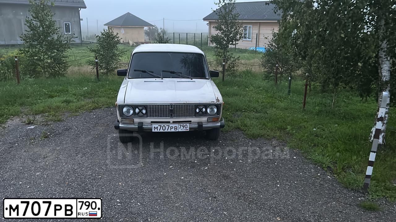 Фото автомобиля LADA 2106, 1995 — госномер М707РВ790. Цвет: Белый