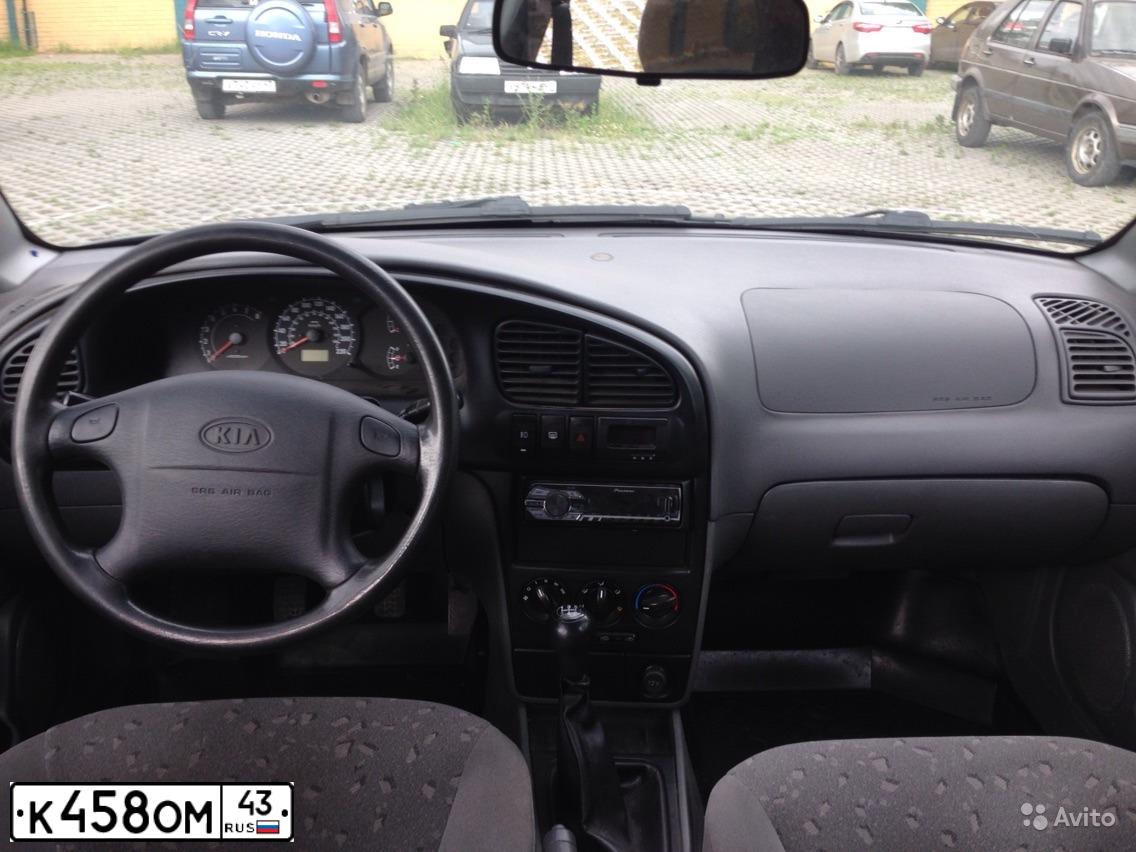 Фото автомобиля KIA SPECTRA, 2009 — госномер Р024ЕВ40. Цвет: ЧЕРНЫЙ ЖЕМЧУГ