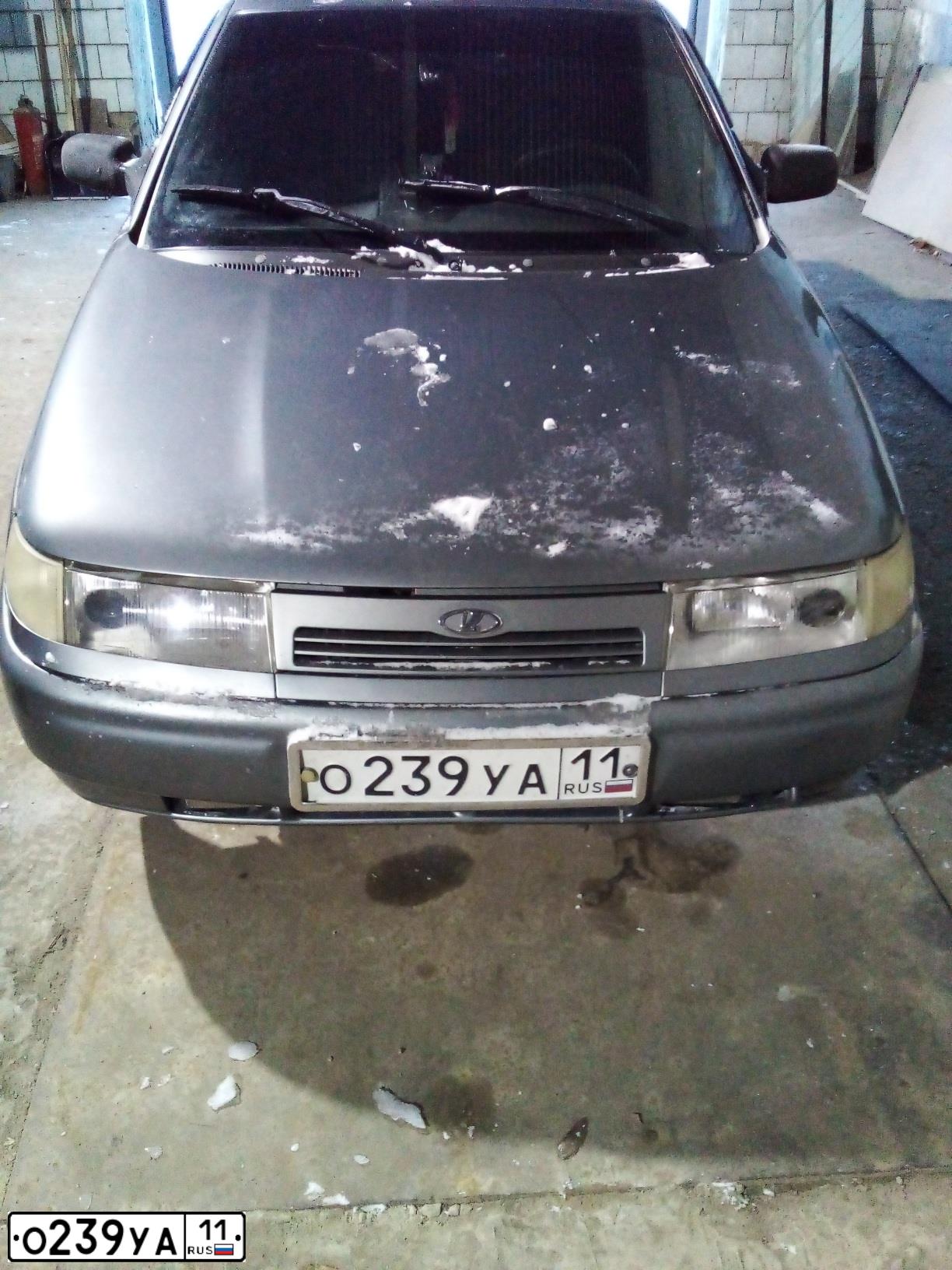 Фото автомобиля BOGDAN 2110/2111, 2011 — госномер О239УА11. Цвет: ТЕМНО-СЕРЫЙ
