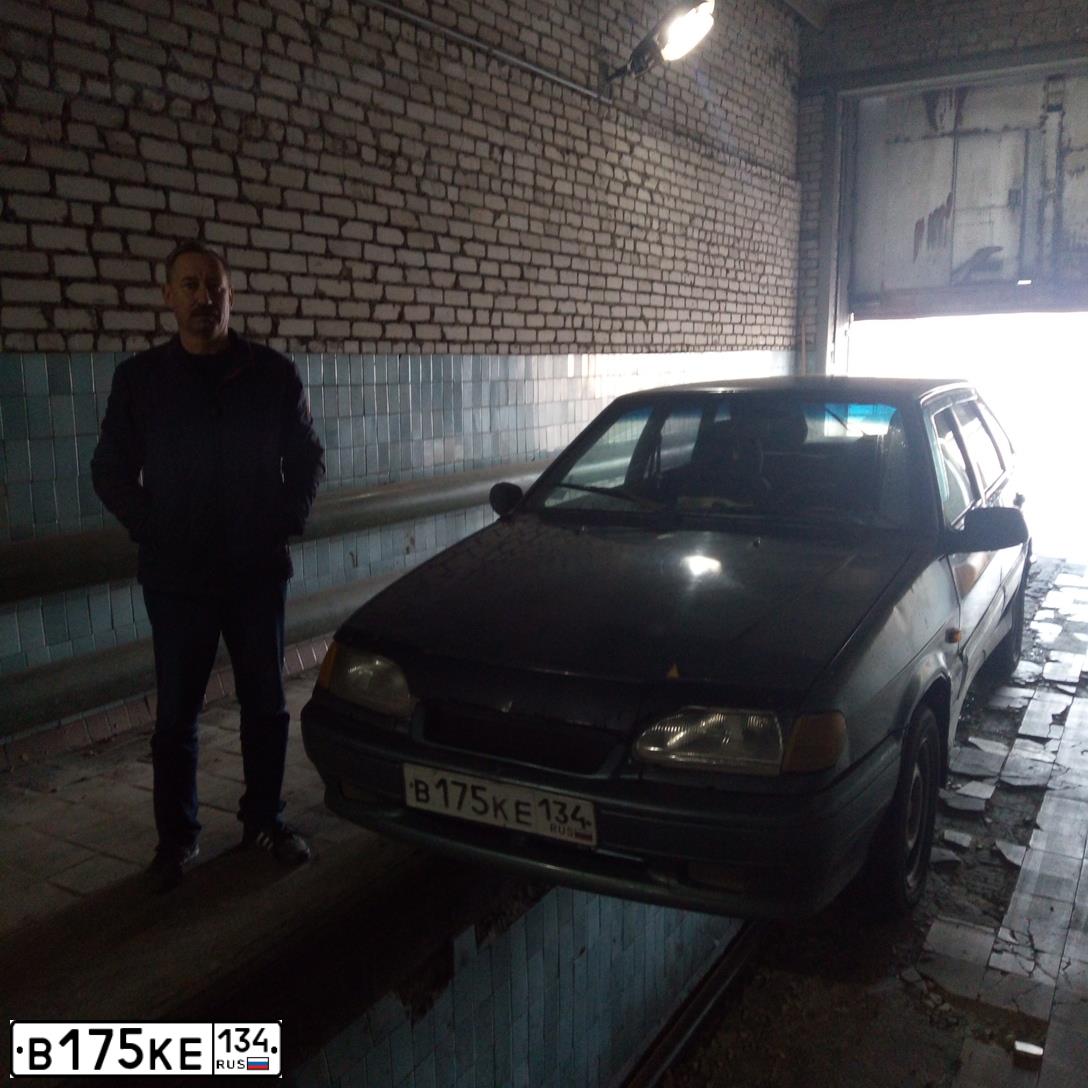 Фото автомобиля LADA 2114 SAMARA, 2006 — госномер В175КЕ134. Цвет: СЕРО СИНЕ ЗЕЛЕНЫЙ