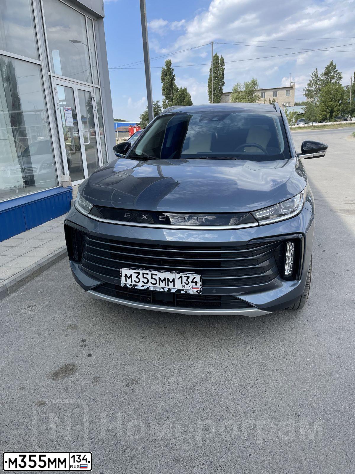 Фото автомобиля KIA CEE'D, 2015 — госномер М355ММ134. Цвет: Серый