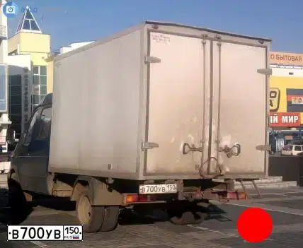 Фото автомобиля GAZ 3302 EL, 2008 — госномер В700УВ150. Цвет: Темно-синий