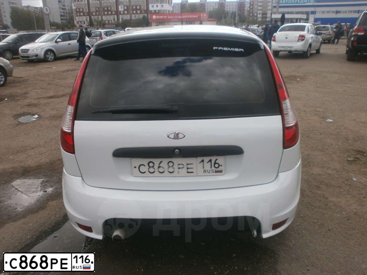 Фото автомобиля LADA 1119 KALINA, 2013 — госномер Е688РУ21. Цвет: БЕЛЫЙ
